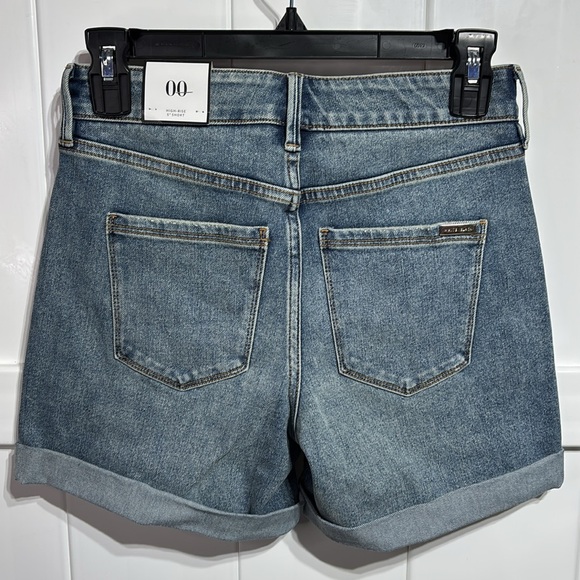 NWT WHBM The Short blue jean shorts - Picture 2 of 6
